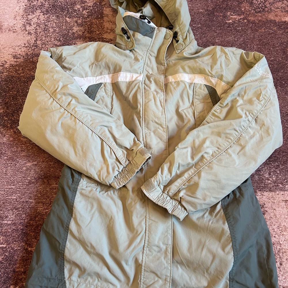 Women’s Columbia interchangeable coat large
